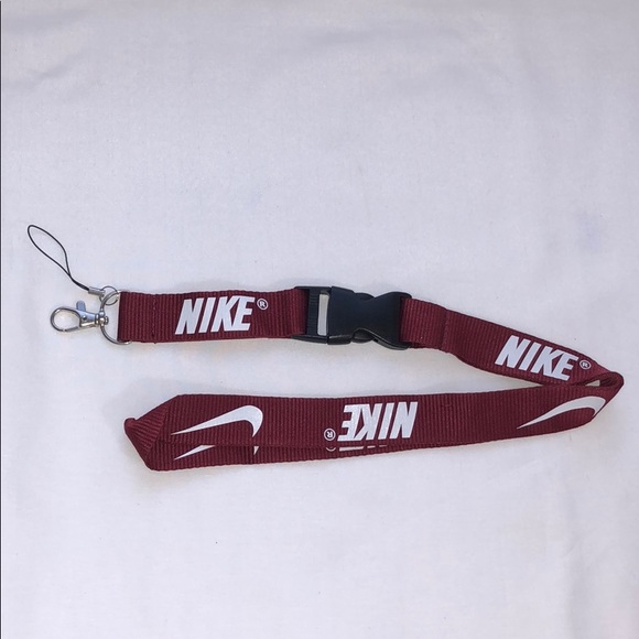 Nike Other - New Nike Maroon and White Lanyard ID Badge